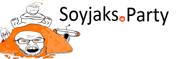 A banner for soyjak.party