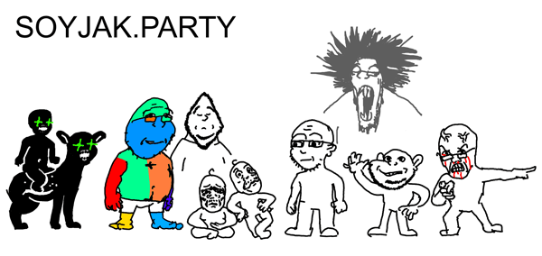 A banner for soyjak.party