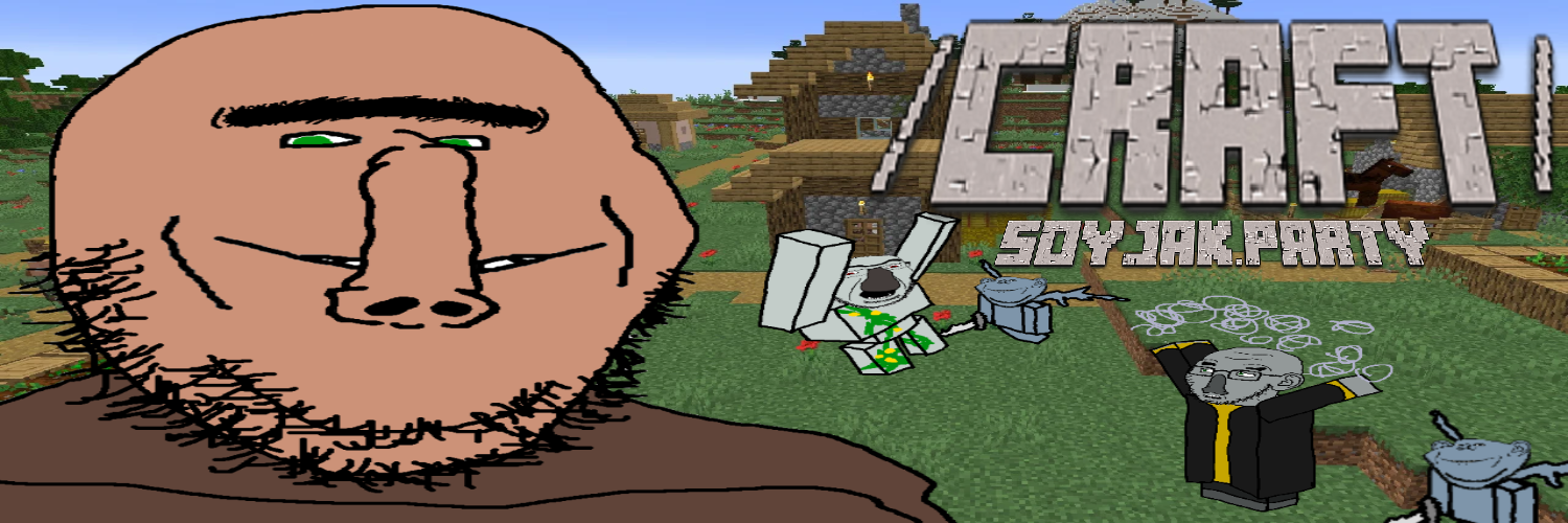 A banner for soyjak.party