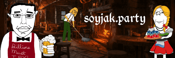 A banner for soyjak.party
