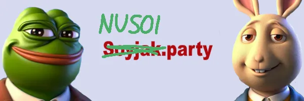 A banner for soyjak.party